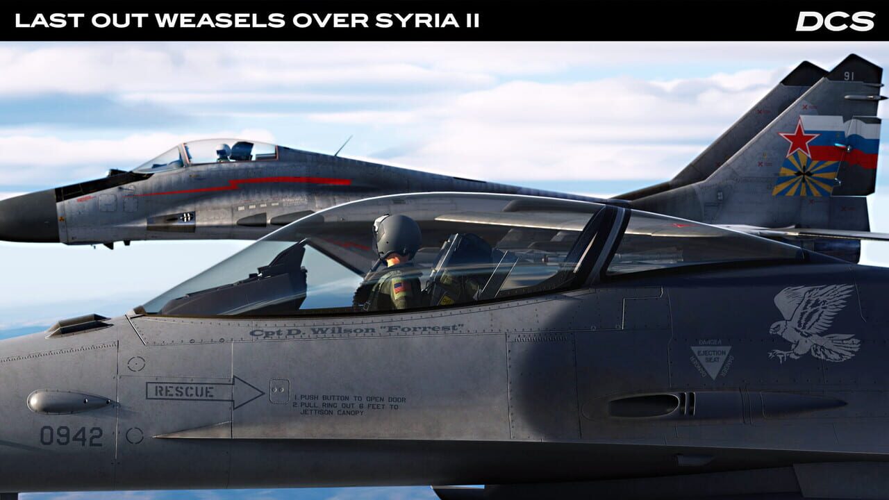 DCS World: F-16C Last Out: Weasels over Syria II Campaign
