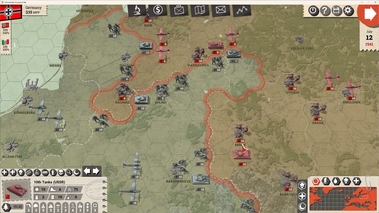 Commander: Europe at War