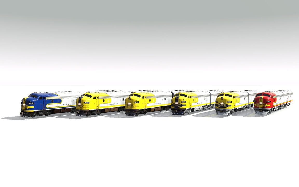 Trainz 2019: Pro Train – ATSF F7A/B Warbonnet Loco Bundle