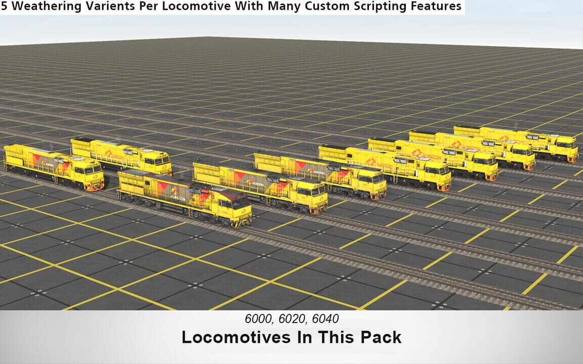 Trainz 2019: C44aci Locomotive – Aurizon Pack