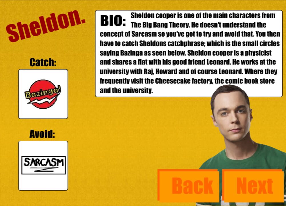 The Big Bang Theory Game