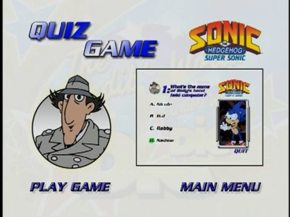 Sonic the Hedgehog: The Blue Blur! Super Sonic – Quiz Game