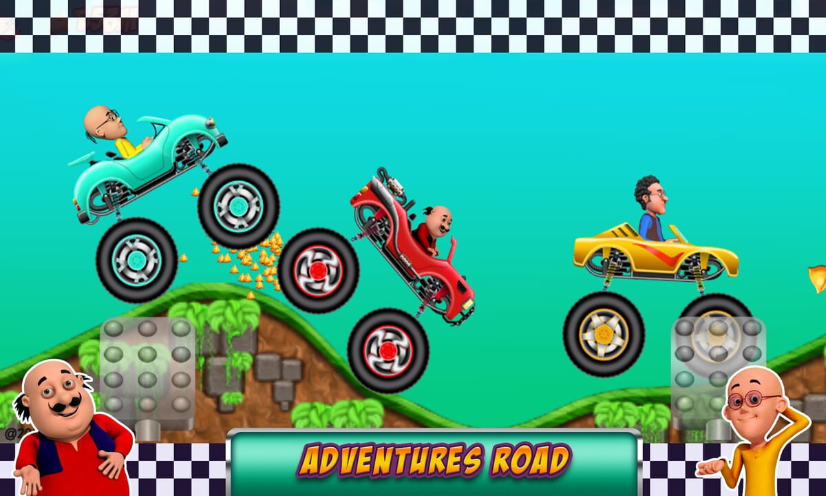 Motu Patlu Car Game 2