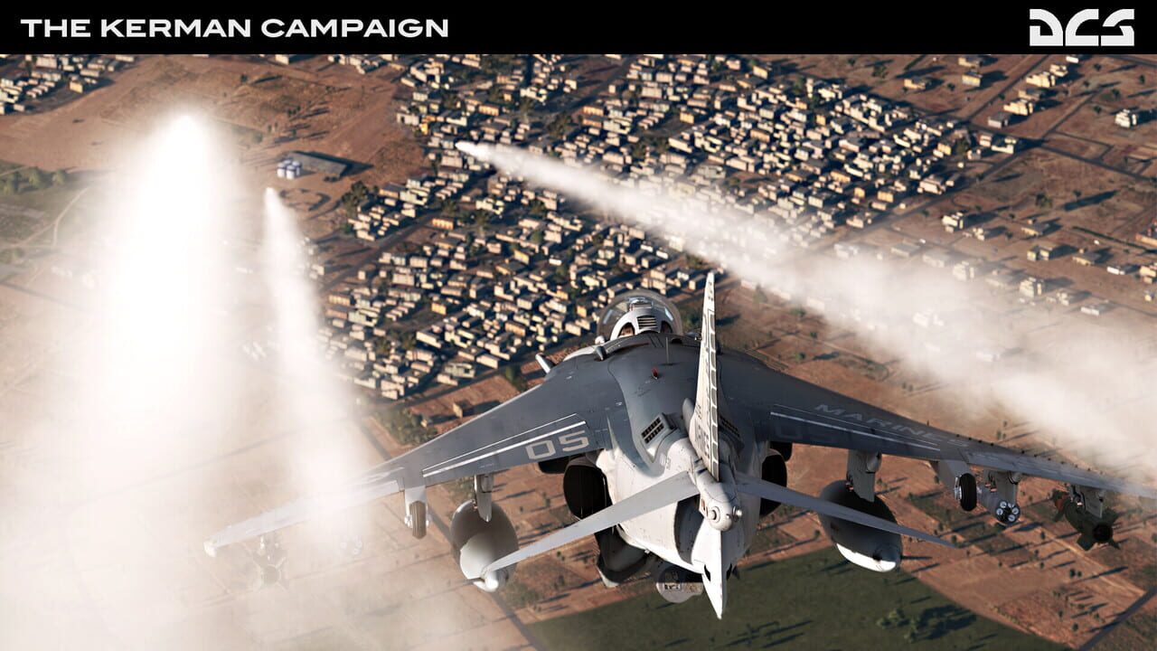 DCS World: AV-8B Kerman Campaign by Ground Pounder Sims