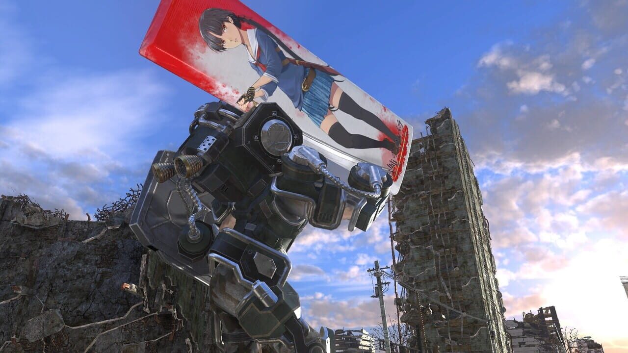 Earth Defense Force 6: Fencer Weapons – ‘OneeChanbara Origin’ illustrated ‘Disguised Body Pillow’.