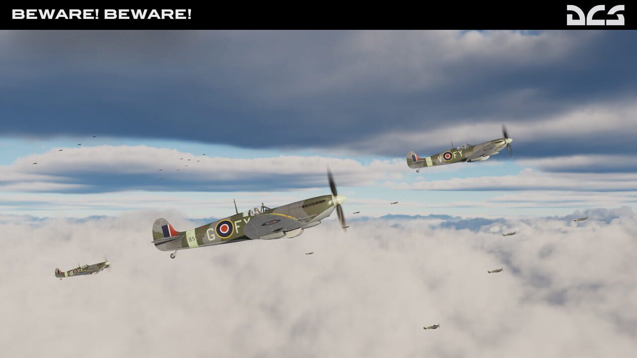 DCS World: Spitfire Beware! Beware! Campaign by Reflected Simulations