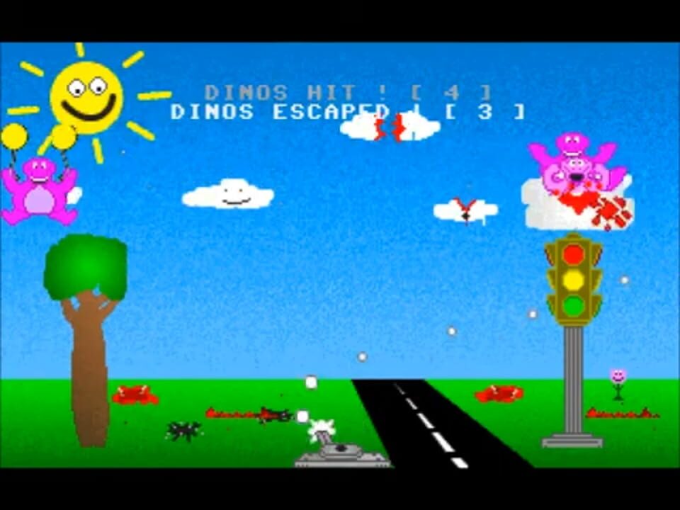 Purple Dinosaur Massacre