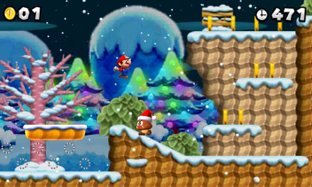 Finally A NSMB2 Christmas Mod