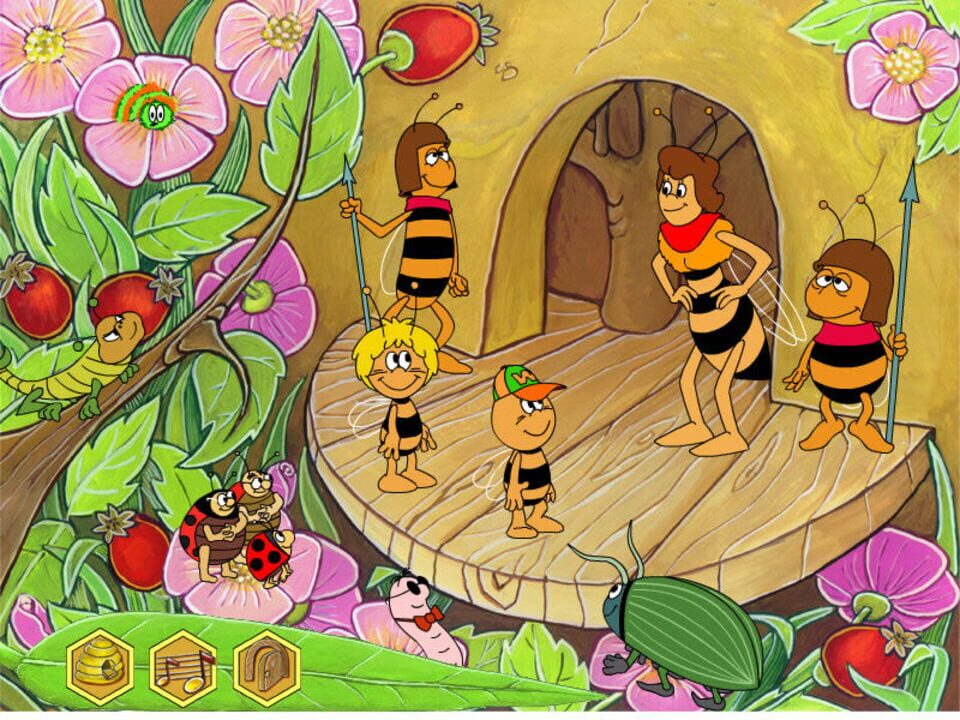 Maya the Bee: What a Thunderstorm