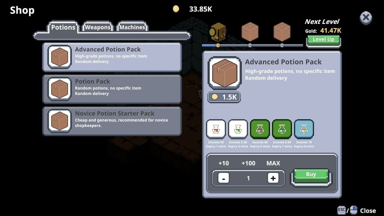 Dungeon Vending Machines