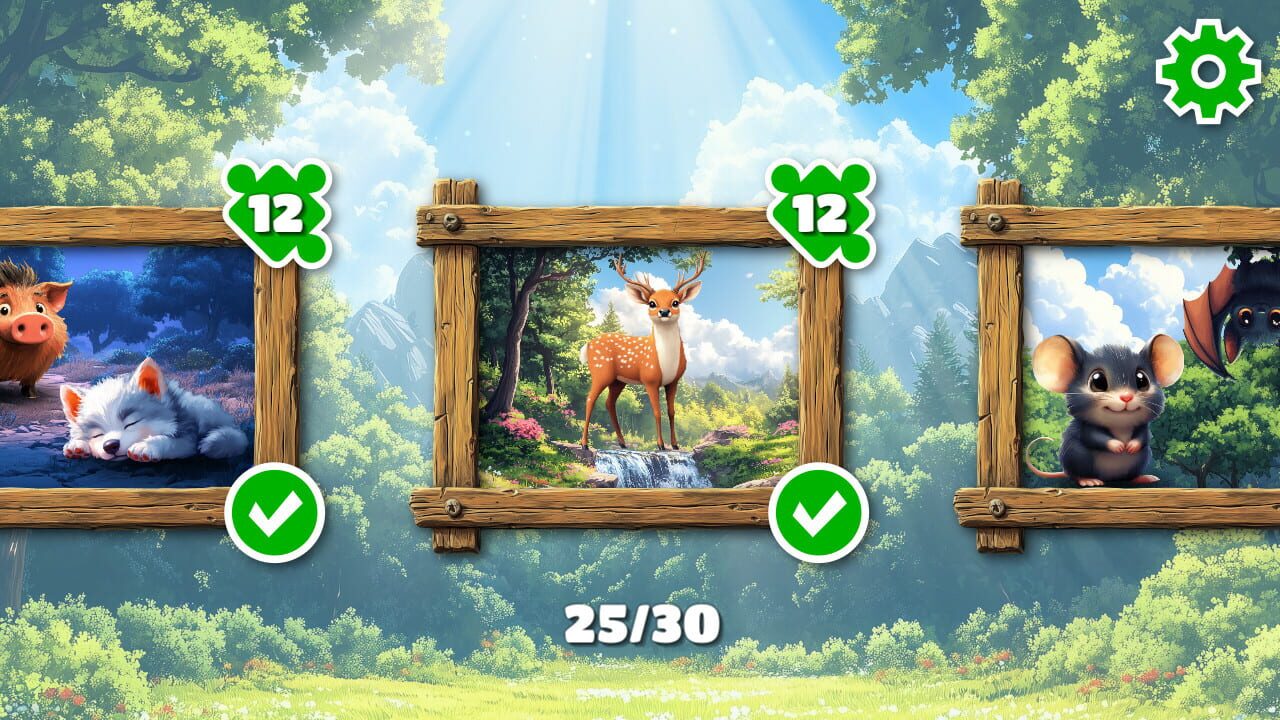 Puzzle Adventures: Forest Animals