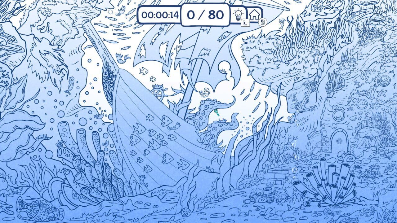 Cats Visiting Underwater World