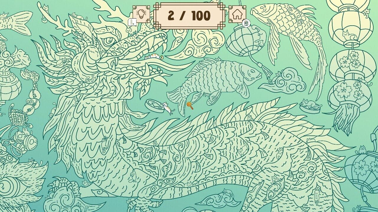 Cats Visiting Lunar New Year