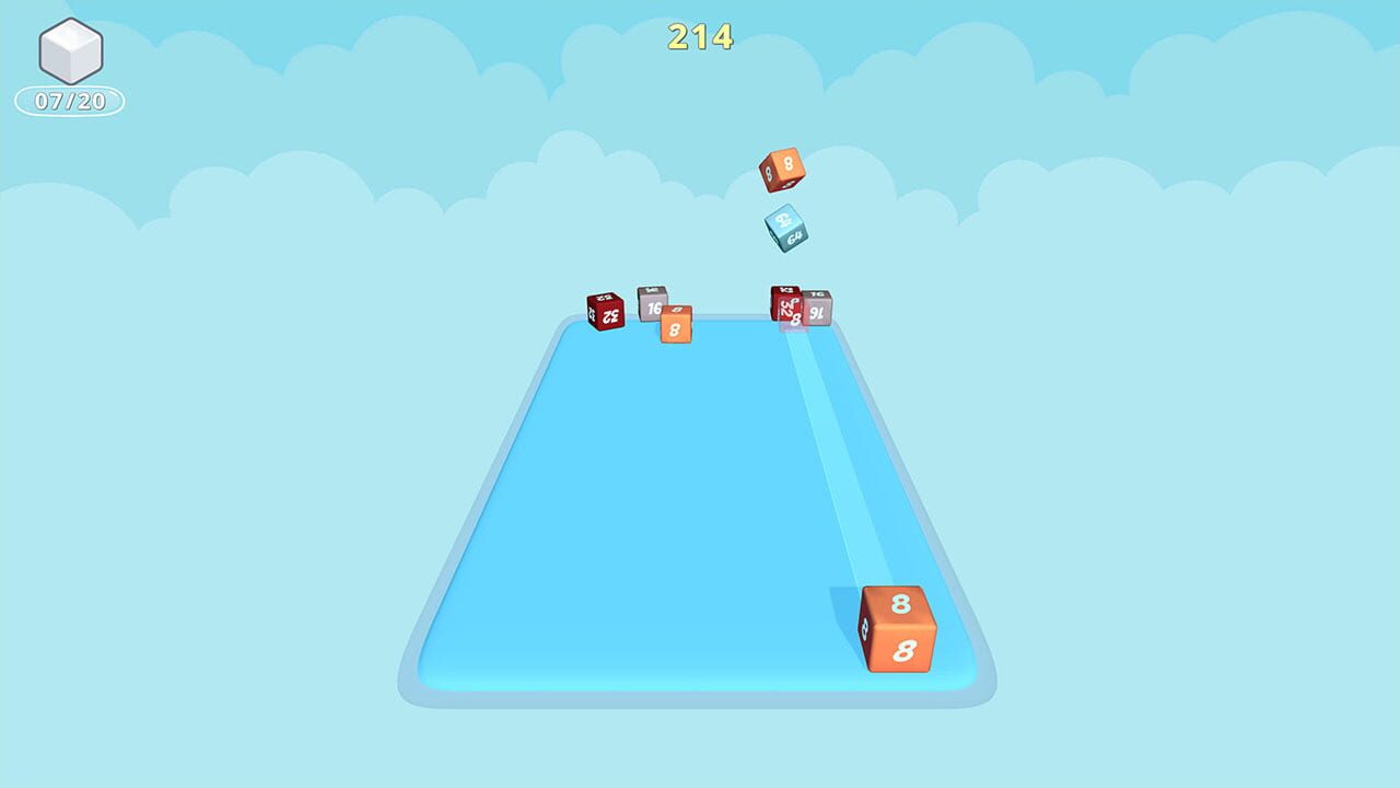 Sliding Cubes 2048 Mania