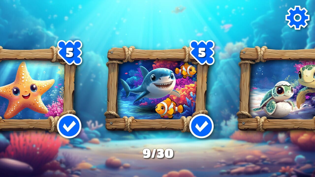 Puzzle Adventures: Sea Animals