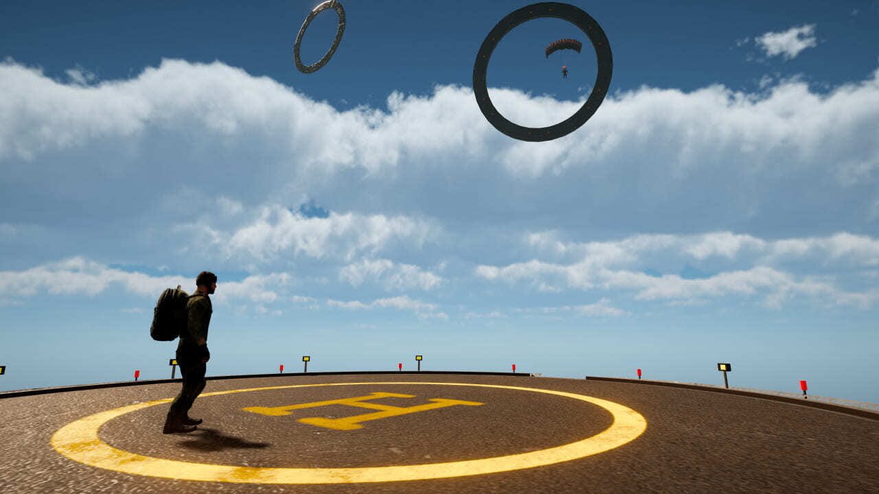 Sky Diving: Parachute Flight Simulator