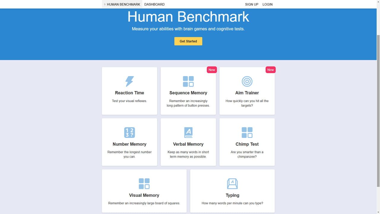 Human Benchmark