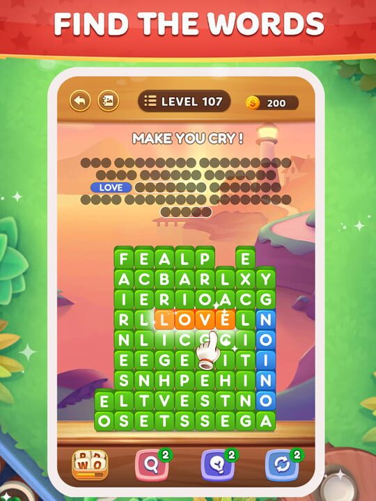 Word Tower Puzzle