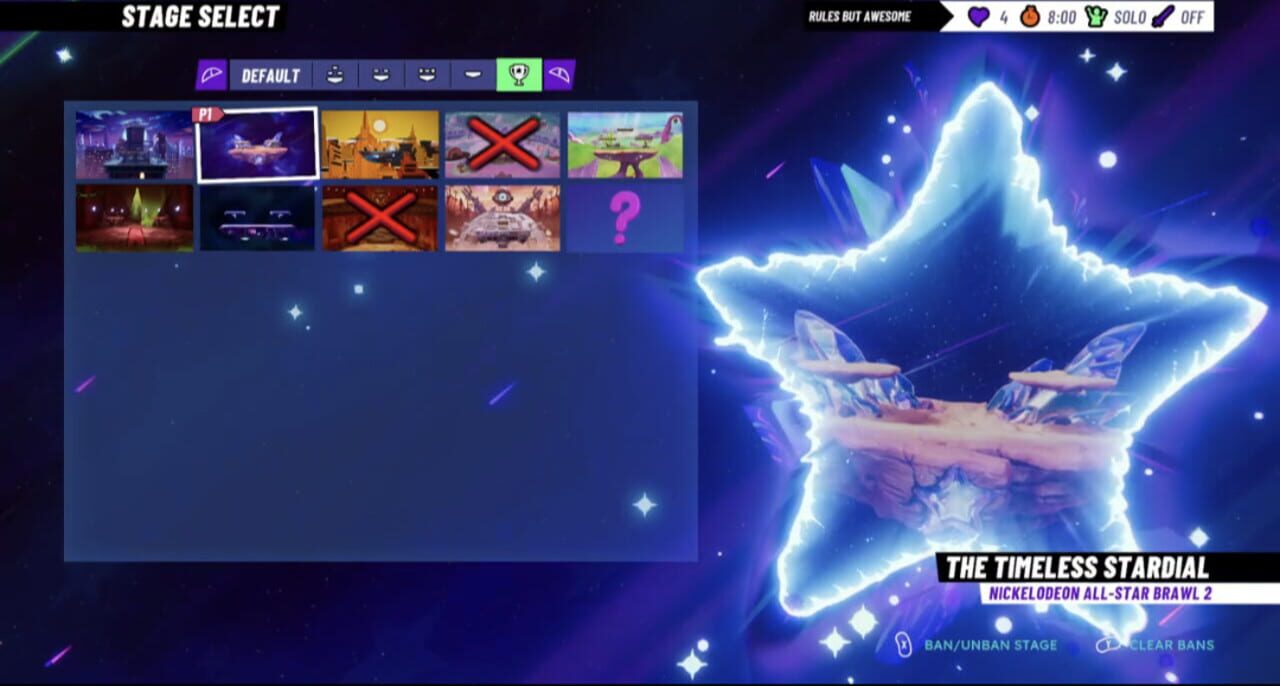 Nickelodeon All-Star Brawl 2: Stage Striking Mod