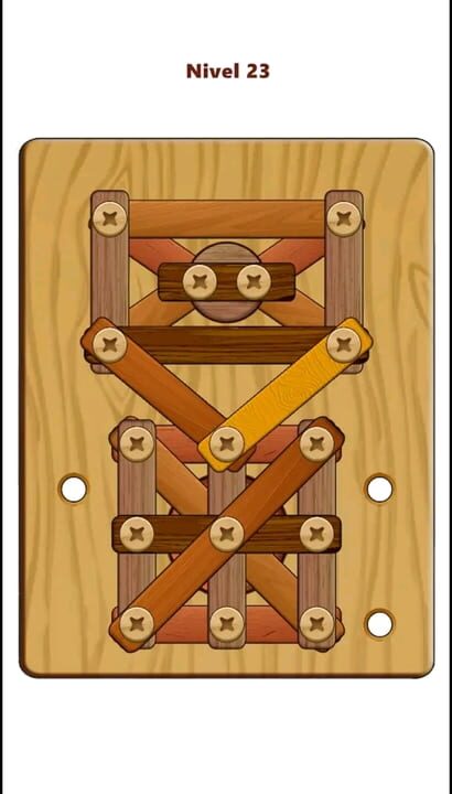 Wood Nuts & Bolts Puzzle