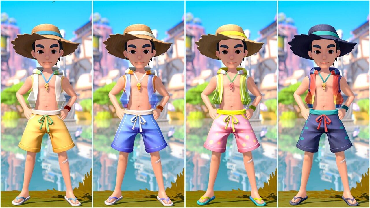 My Time at Sandrock: Builders Beach and Ball Clothing Pack