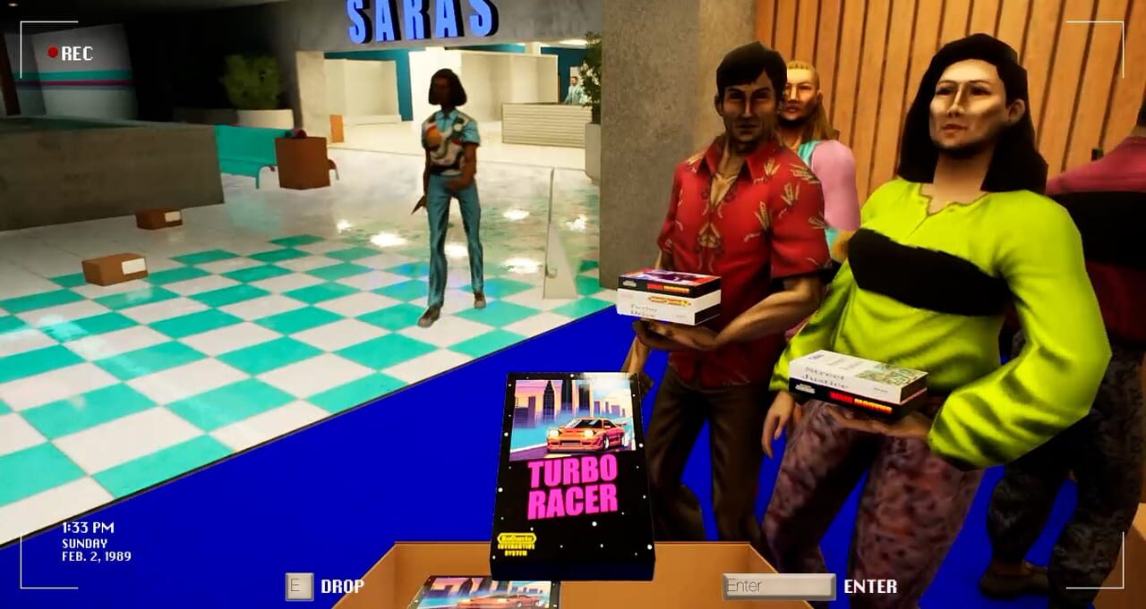 Retro Game Store Simulator