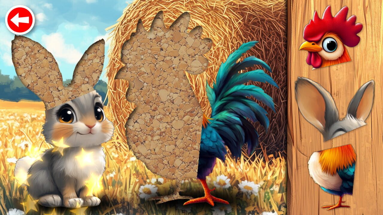 Puzzle Adventures: Farm Animals