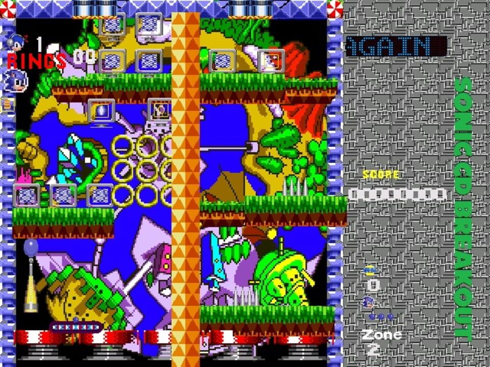 Sonic CD Breakout