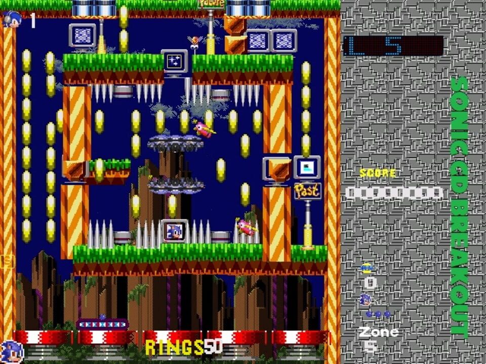 Sonic CD Breakout