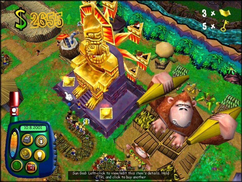 Theme Park Roller Coaster