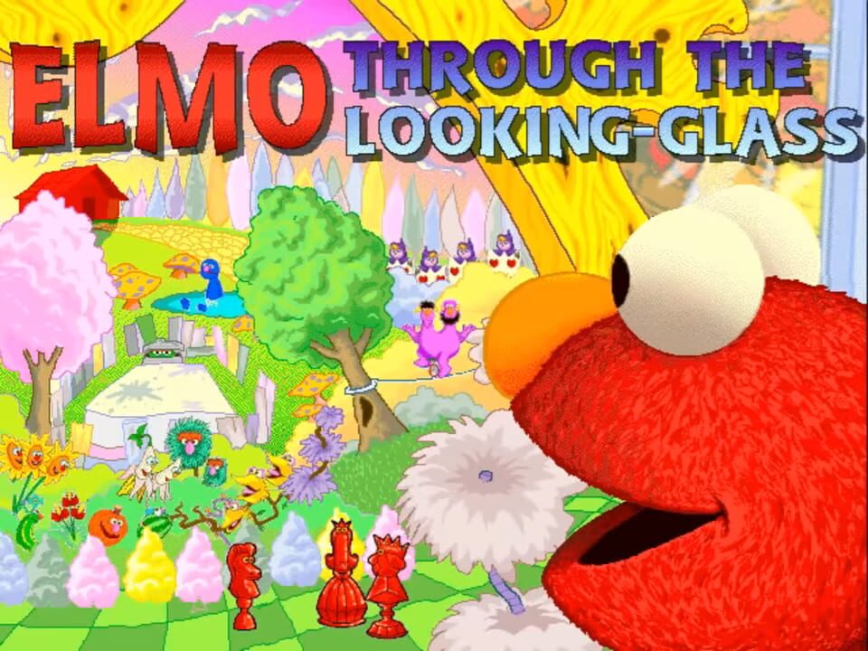 Elmo Through the Looking-Glass