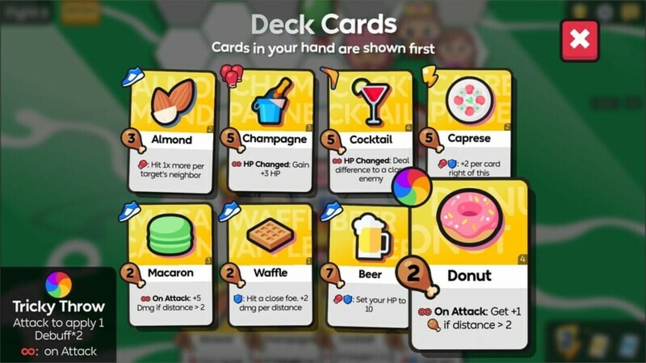 Food Fight Fiesta: Multi-Use Cards
