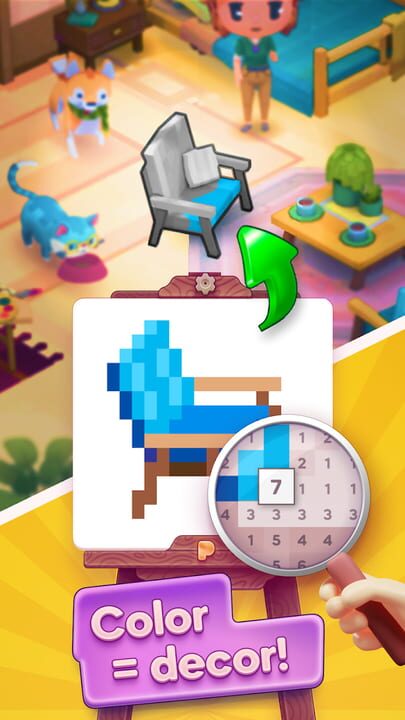 Pixelwoods: Coloring Book & Decor