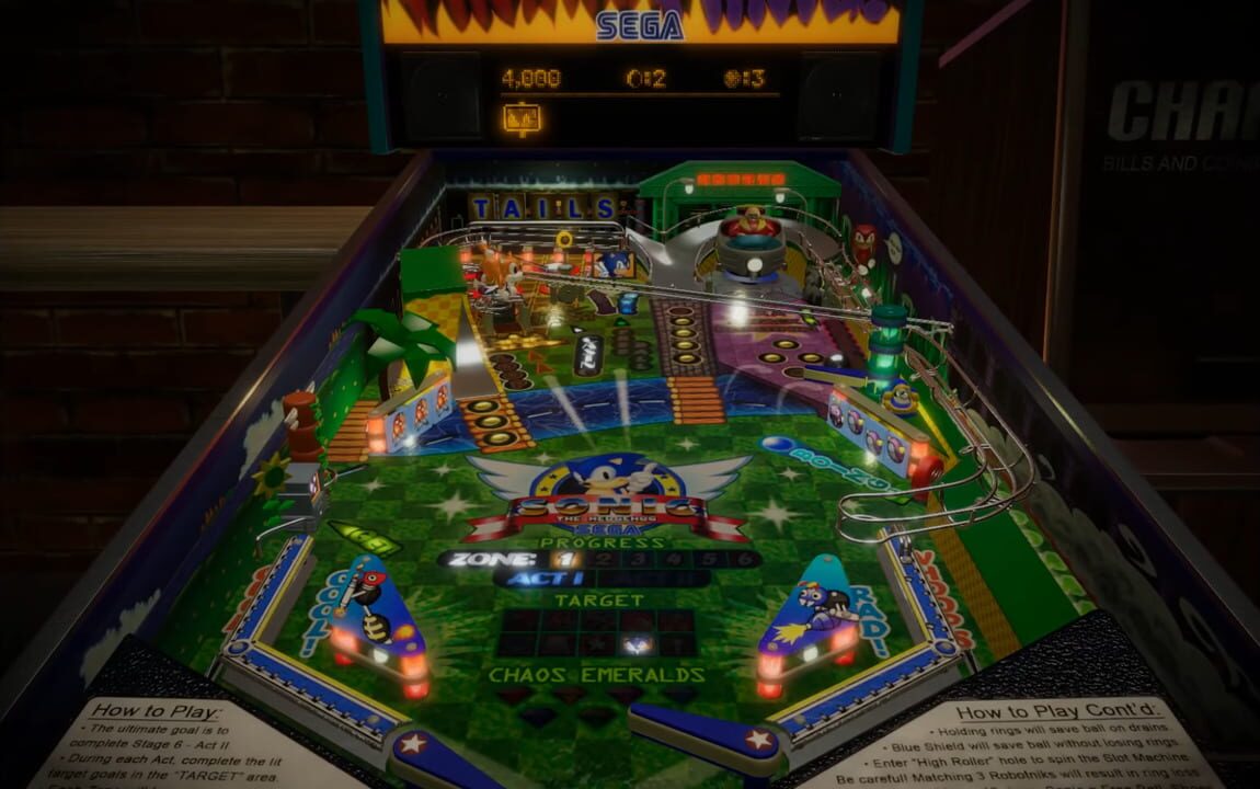 Sonic Pinball Panic!