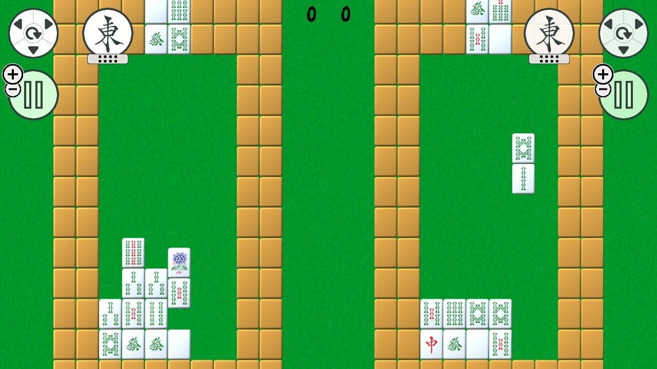 Mahjong Cascade: Bamboo and Dragons