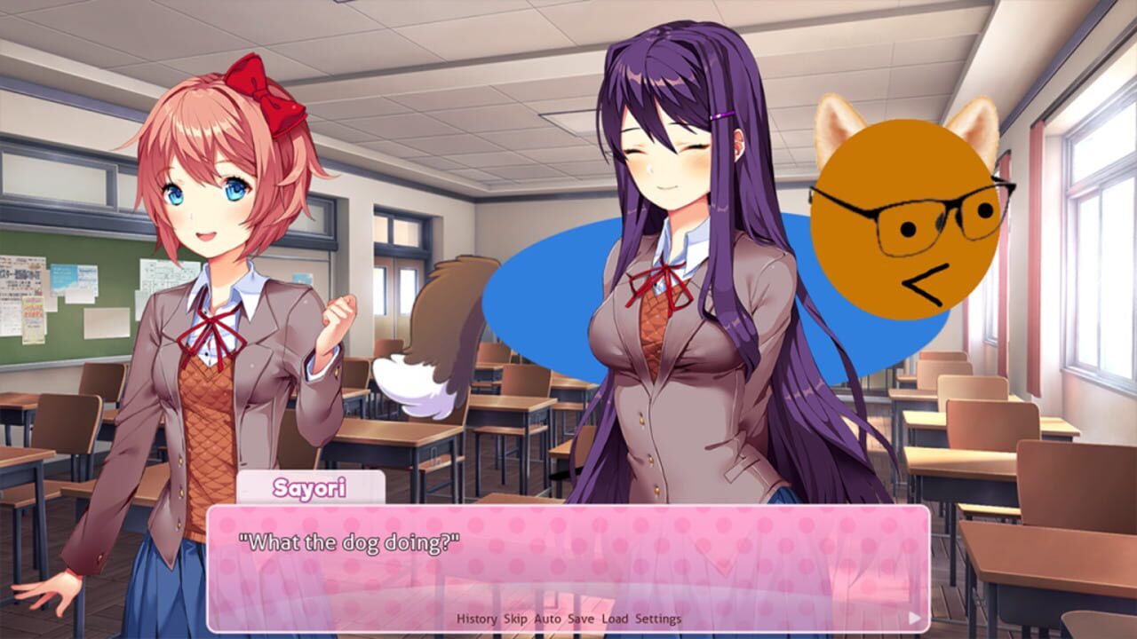 Doki Doki But an Old Dog Tries To Learn New Tricks and The Literature Club Tries to Help It: A Dog Story
