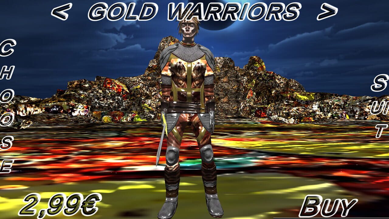 Hack And Slash Fury: Gold Warriors Armor