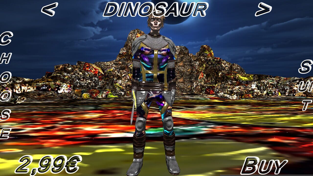Hack And Slash Fury: Dinosaur Armor