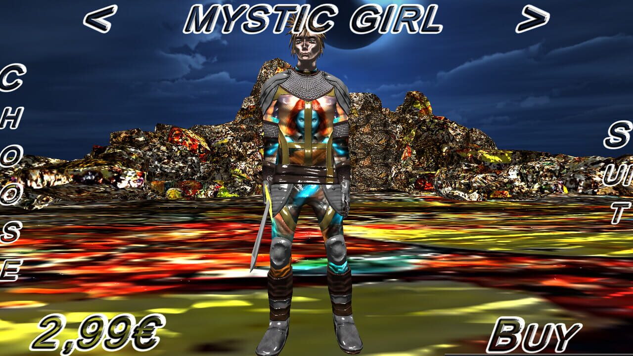 Hack And Slash Fury: Mystic Girl Armor