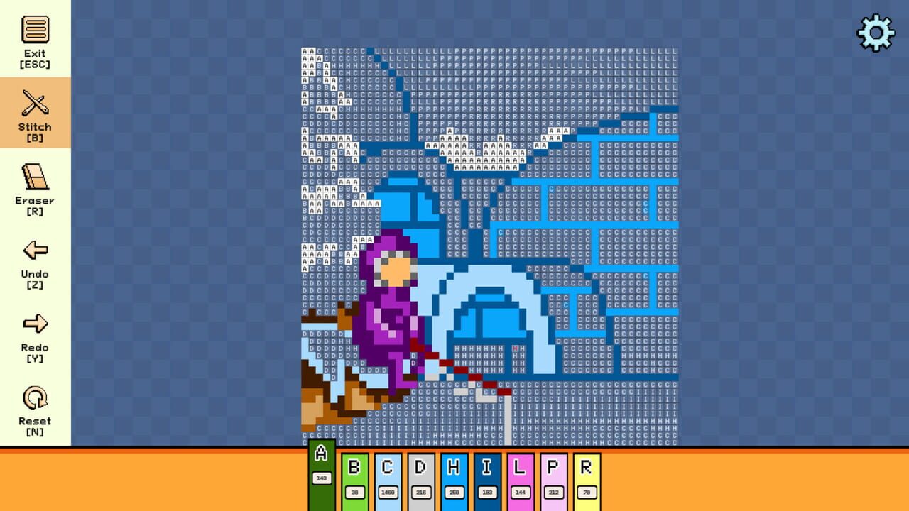 Pixel Cross Stitch: Winter Pack 3