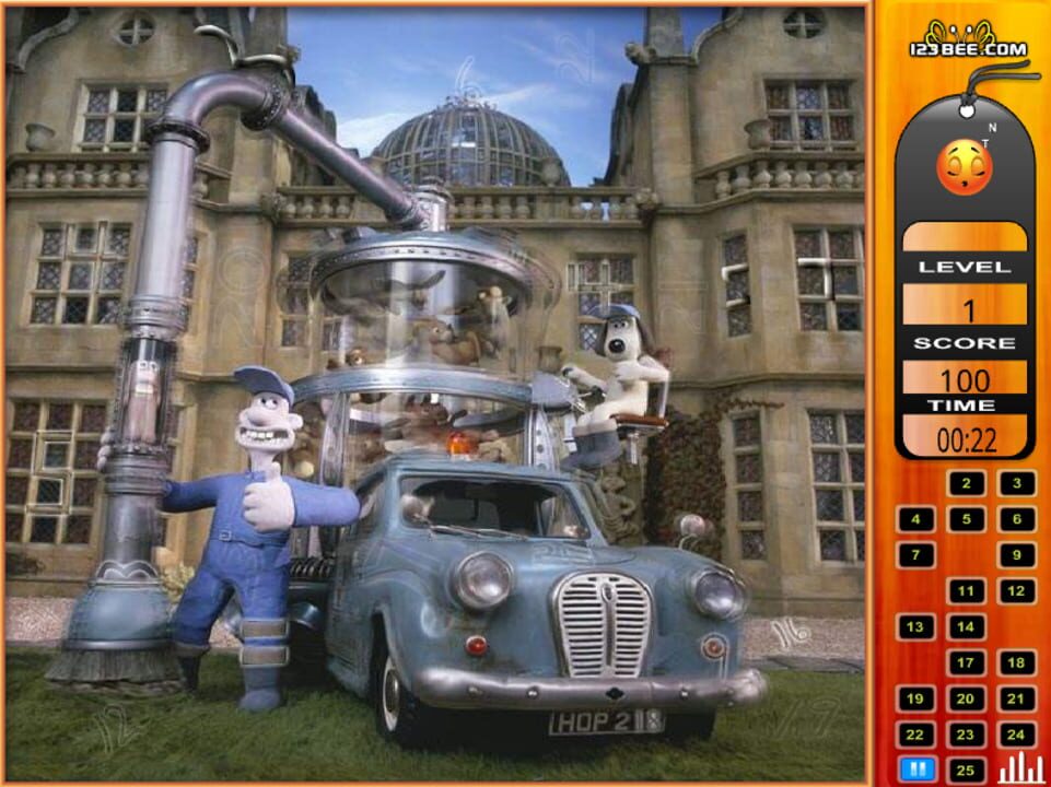 Wallace and Gromit: Find the Numbers