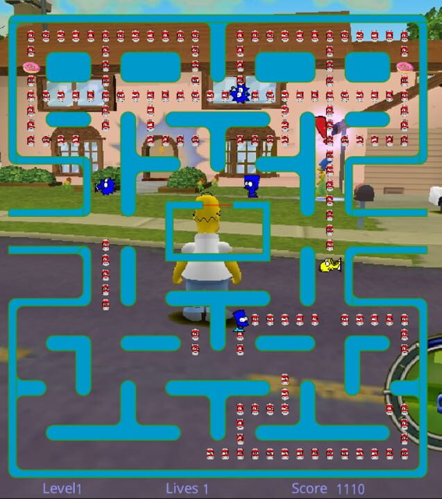 Flash The Simpsons Pacman