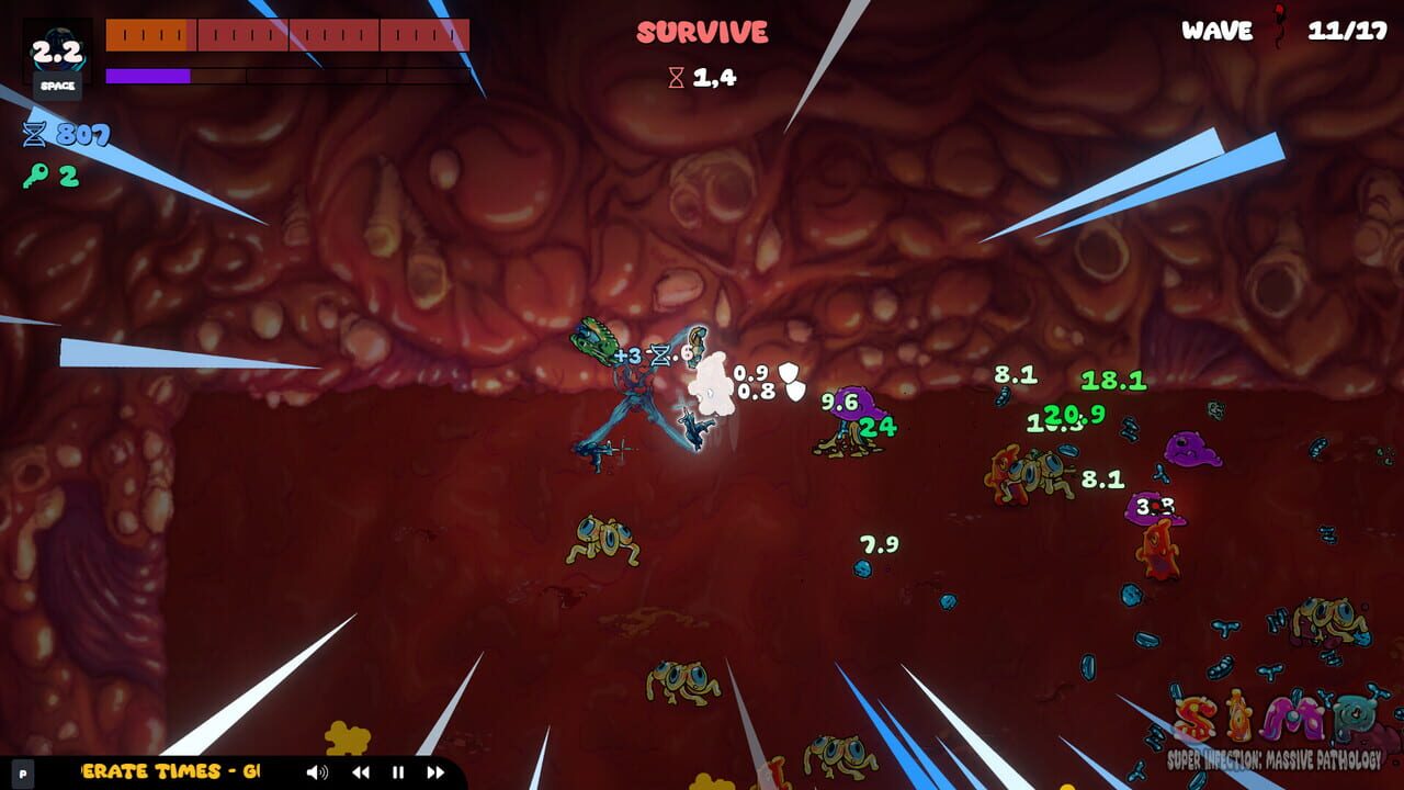 SIMP: Super Infection Massive Pathology