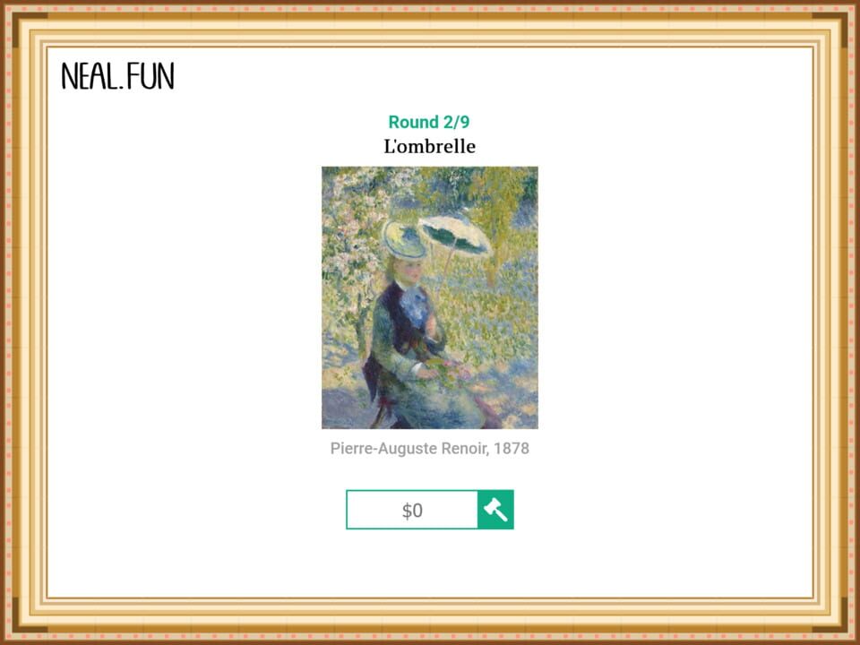 The Auction Game