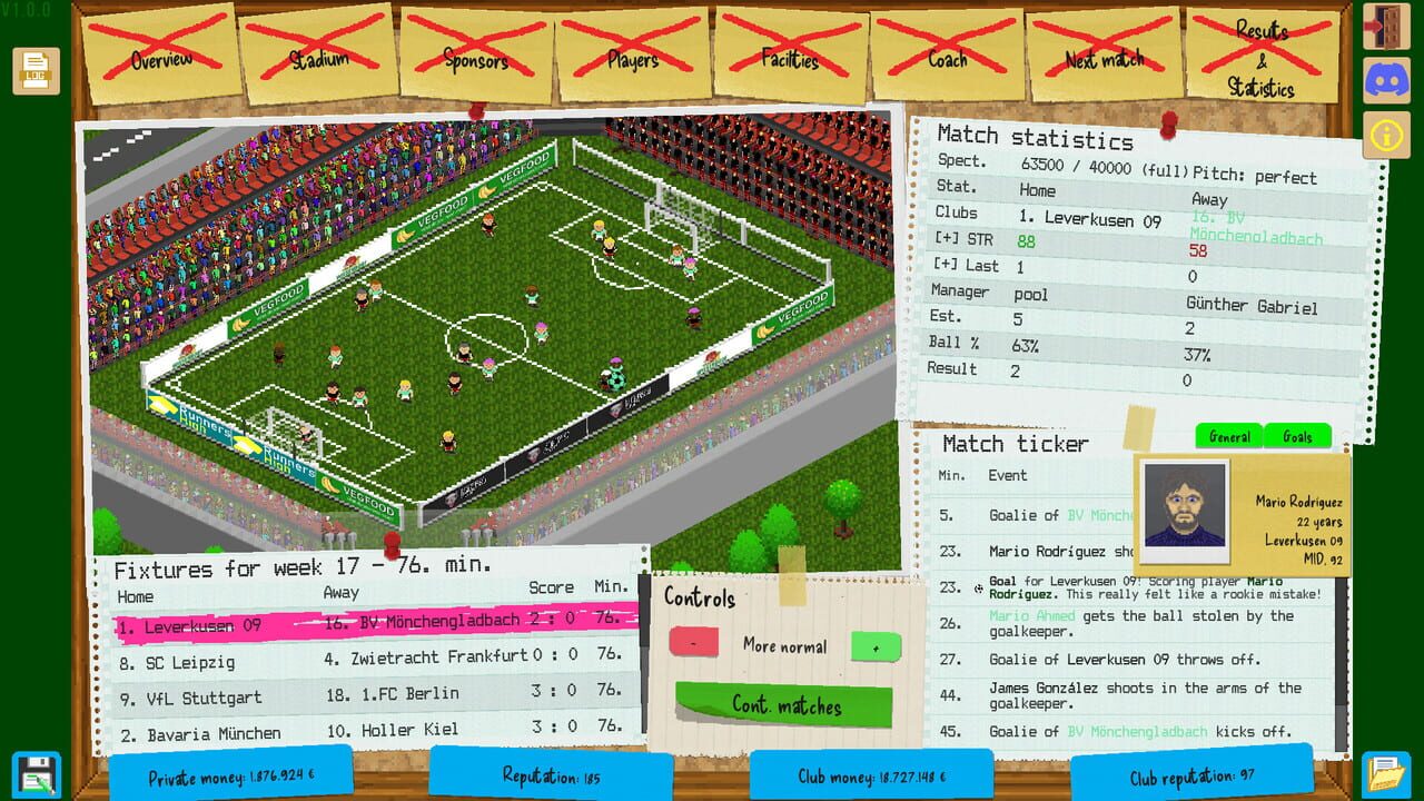 Boeckham’s Football Manager