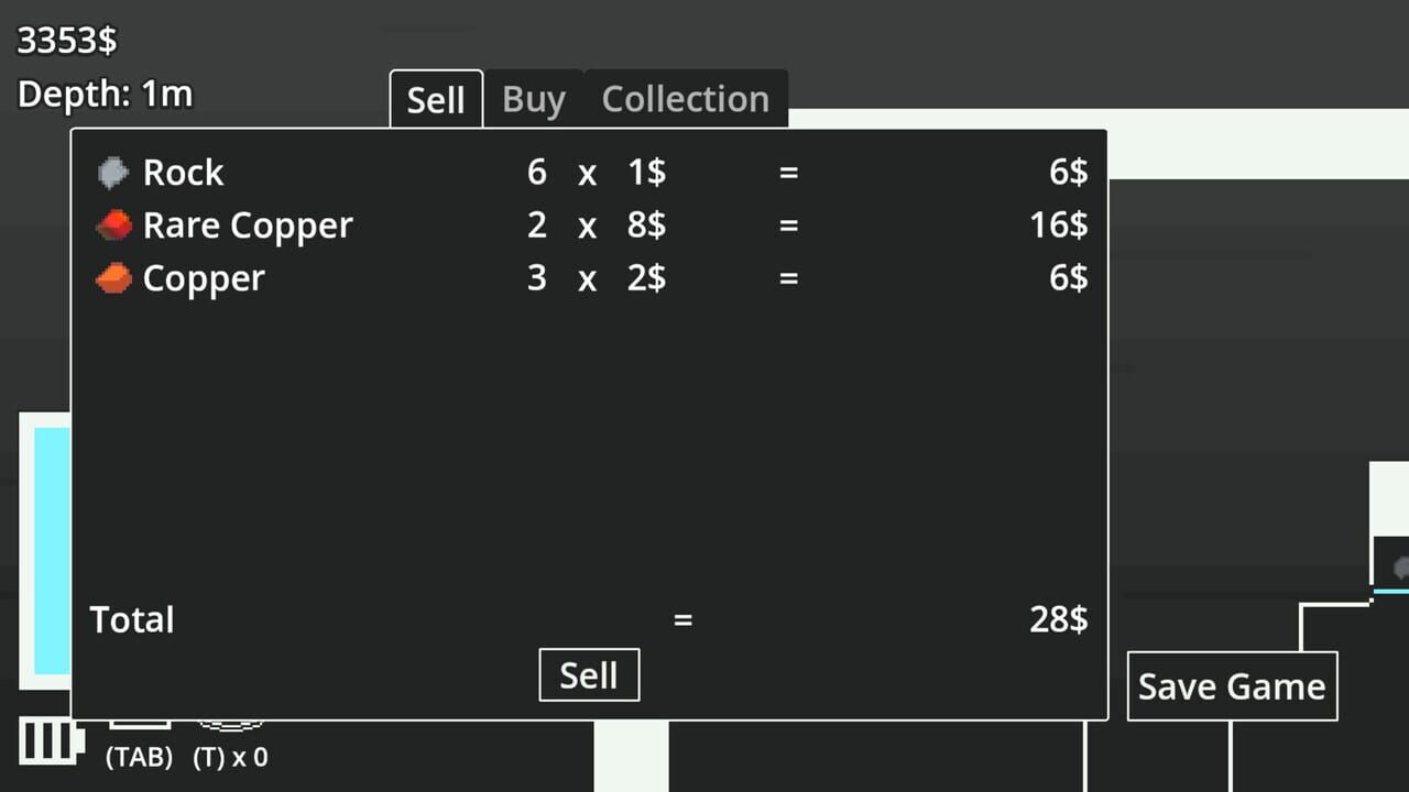 Another Game About Digging a Hole