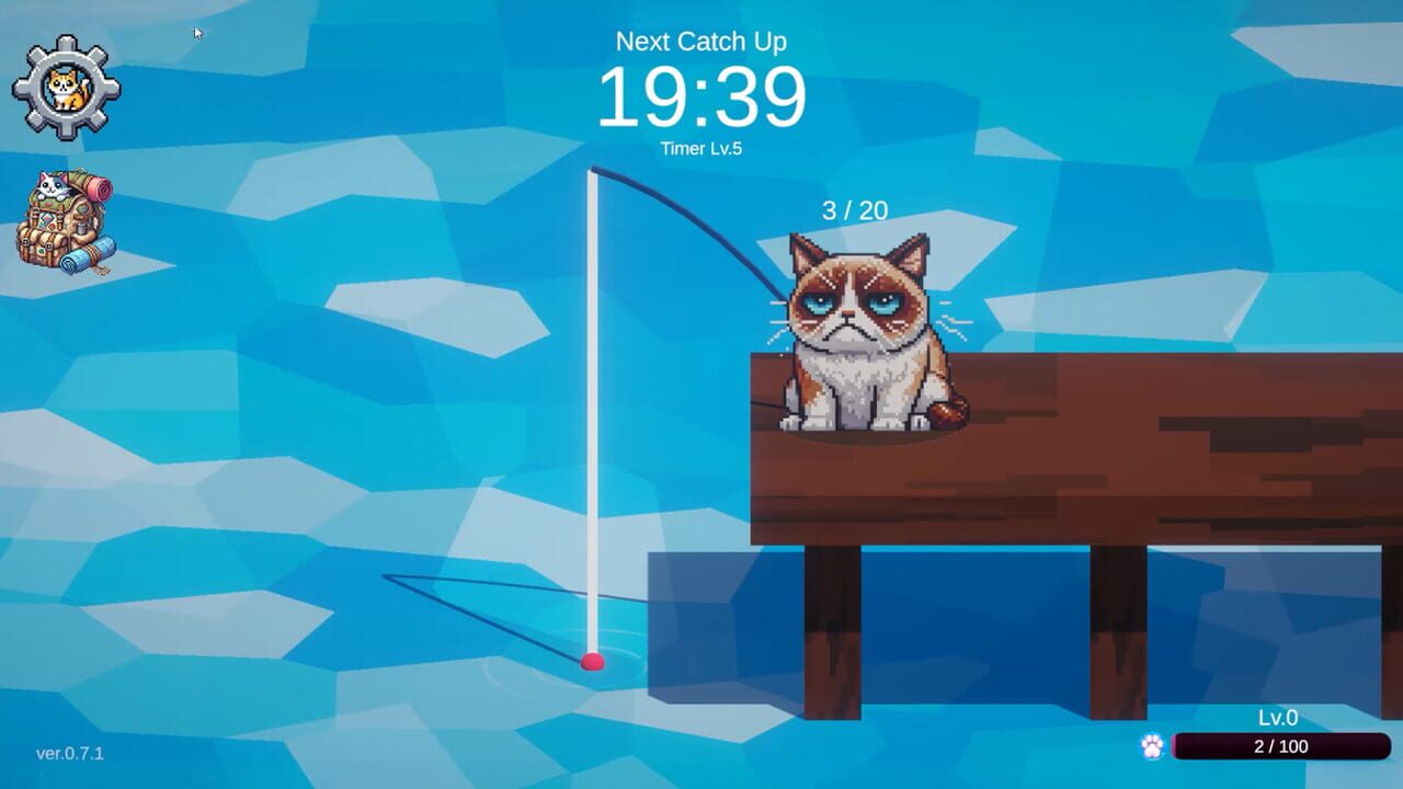 Cats Fishing for Cats