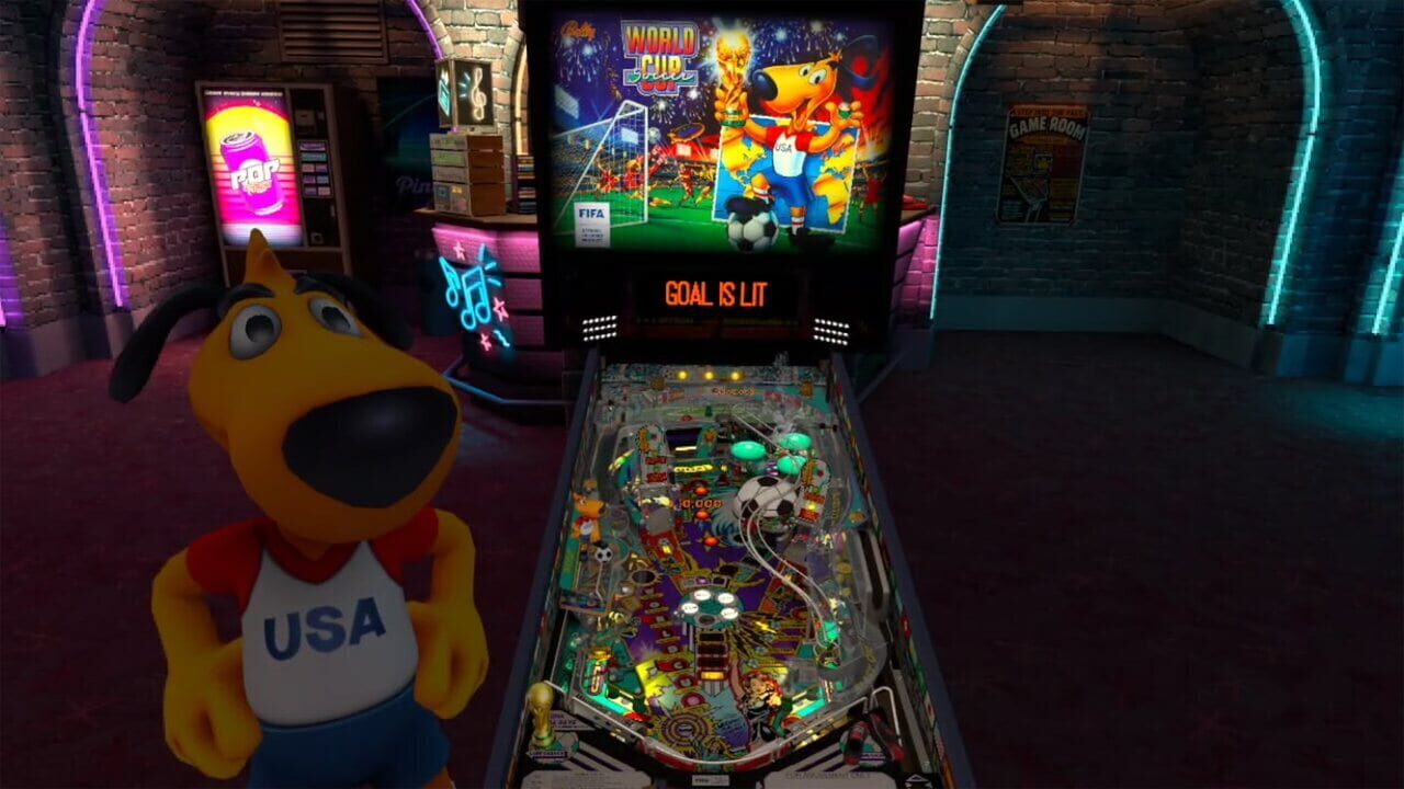 Pinball FX VR: Williams Pinball – World Cup Soccer