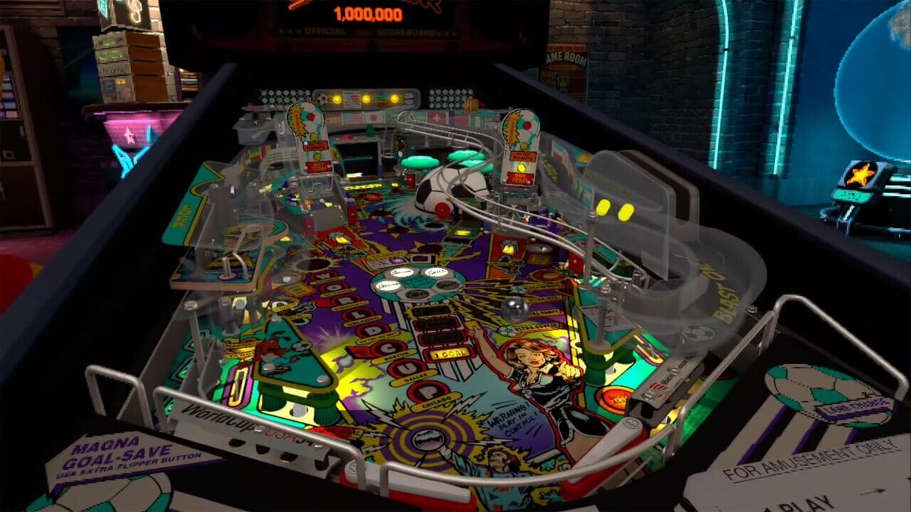 Pinball FX VR: Williams Pinball – World Cup Soccer