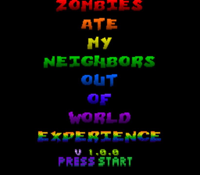 Zombies Ate My Neighbors: Out of This World Experience